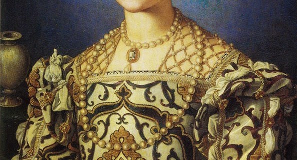 Selline nägi välja ilus Eleonora di Toledo (1522-1562). Pilt on pärit http://en.wikipedia.org/wiki/Eleanor_of_Toledo