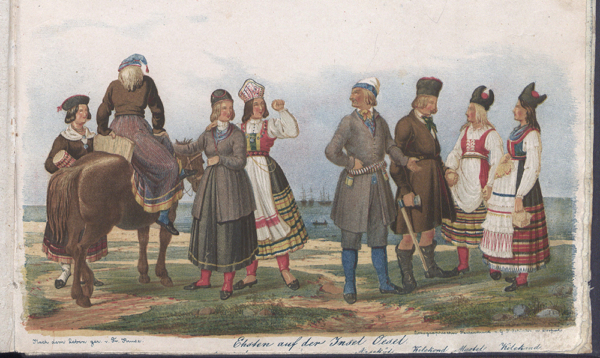 Saaremaa rahvarõivad 1842